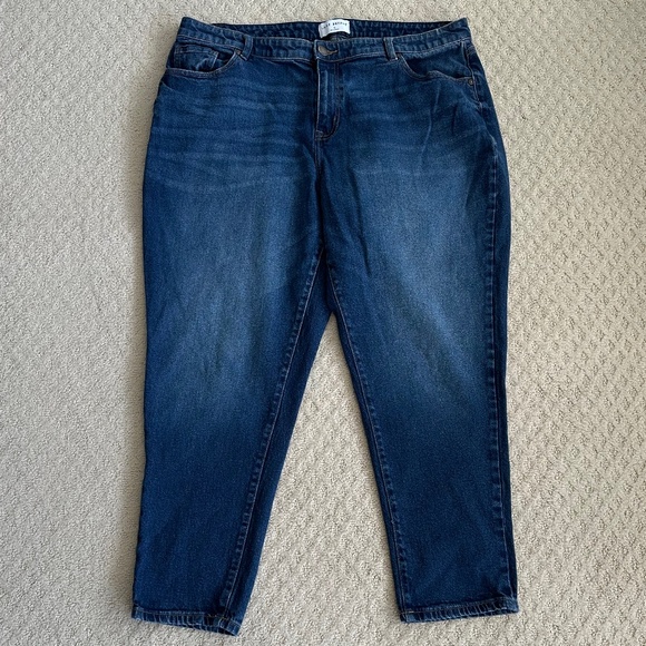 Lane Bryant Signature Fit Mid-Rise Boyfriend Jean Size 18 Classic Relaxed Fit - Picture 1 of 13